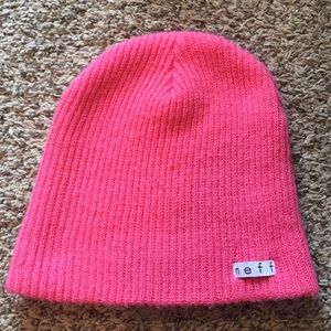 Pink Neff Beanie